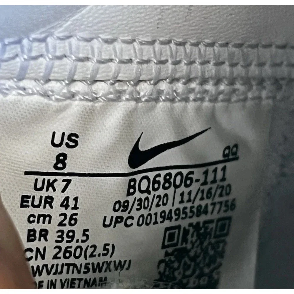 Nike Shoes Men Size 8 Blazer '77 Vintage Mid White Team Red BQ6806-111